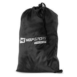 Hop-Sport Vrecko na fitness doplnky 53x35cm - Čierna